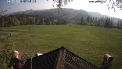 Sjezdovka, panorama východ