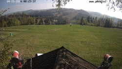 Sjezdovka, panorama východ