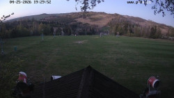 Sjezdovka, panorama východ