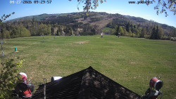 Sjezdovka, panorama východ