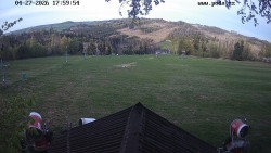 Sjezdovka, panorama východ