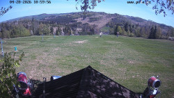 Sjezdovka, panorama východ