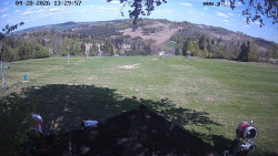 Sjezdovka, panorama východ