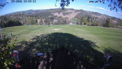 Sjezdovka, panorama východ