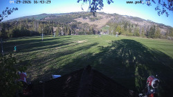 Sjezdovka, panorama východ