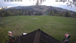Sjezdovka, panorama východ