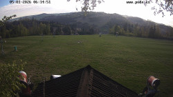 Sjezdovka, panorama východ