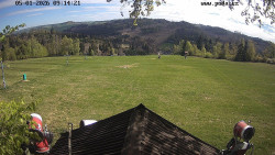 Sjezdovka, panorama východ