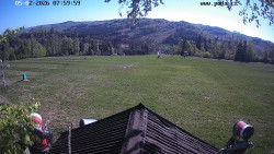Sjezdovka, panorama východ