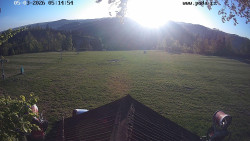 Sjezdovka, panorama východ