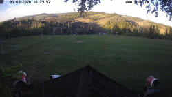 Sjezdovka, panorama východ