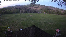 Sjezdovka, panorama východ