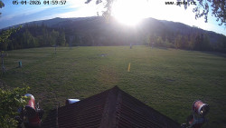 Sjezdovka, panorama východ
