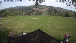 Sjezdovka, panorama východ