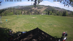 Sjezdovka, panorama východ
