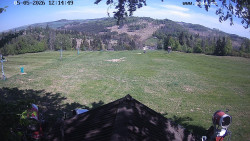 Sjezdovka, panorama východ
