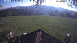 Sjezdovka, panorama východ