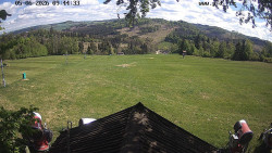 Sjezdovka, panorama východ
