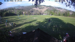 Sjezdovka, panorama východ