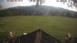 Sjezdovka, panorama východ