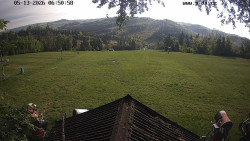 Sjezdovka, panorama východ