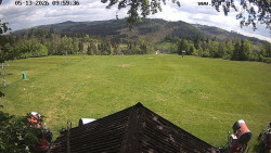 Sjezdovka, panorama východ