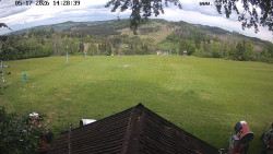 Sjezdovka, panorama východ