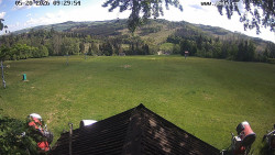 Sjezdovka, panorama východ