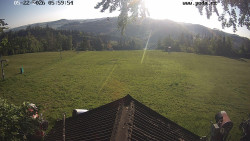 Sjezdovka, panorama východ