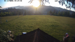 Sjezdovka, panorama východ