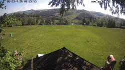 Sjezdovka, panorama východ