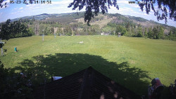 Sjezdovka, panorama východ