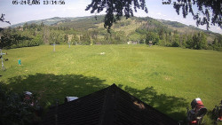Sjezdovka, panorama východ