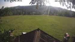Sjezdovka, panorama východ
