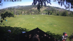Sjezdovka, panorama východ