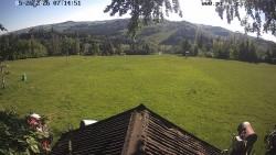 Sjezdovka, panorama východ