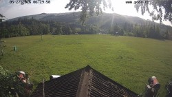 Sjezdovka, panorama východ