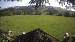 Sjezdovka, panorama východ
