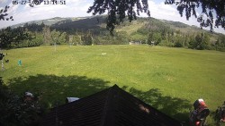 Sjezdovka, panorama východ