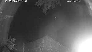 Skiareál Hodonín u Kunštátu - Sjezdovka, panorama východ - 28.5.2026 v 00:45 Skiareál Hodonín u Kunštátu - Sjezdovka, panorama východ - 28.5.2026 v 00:45