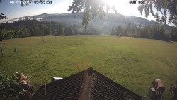 Sjezdovka, panorama východ
