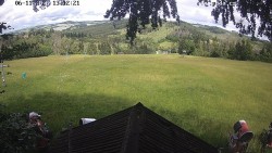 Sjezdovka, panorama východ