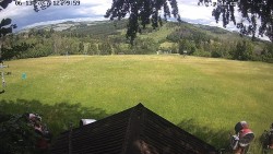 Sjezdovka, panorama východ