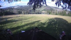 Sjezdovka, panorama východ
