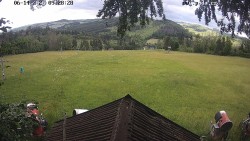 Sjezdovka, panorama východ