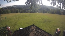 Sjezdovka, panorama východ