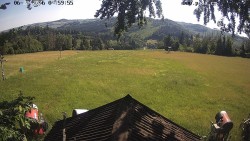 Sjezdovka, panorama východ