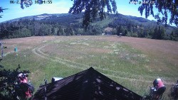 Sjezdovka, panorama východ
