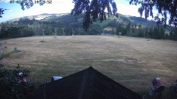 Sjezdovka, panorama východ