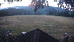 Sjezdovka, panorama východ